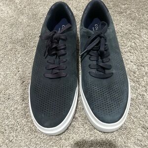 Cole Haan Men's GrandPrø Rally Laser Cut Sneaker Navy Style C31422